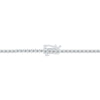 ESTATE 4.0CT DIAMOND 14KT WHITE GOLD 3D CLASSIC ROUND TENNIS BRACELET