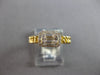 .22CT DIAMOND 14KT YELLOW GOLD ROUND & BAGUETTE INVISIBLE SQUARE LOVE KNOT RING