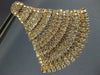 ESTATE LARGE 4.76CT PINK DIAMOND 18KT ROSE GOLD TRIANGULAR MULTI LAYER EARRINGS