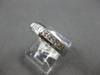 .87CT DIAMOND 14KT WHITE GOLD PRINCESS CLASSIC CHANNEL WEDDING ANNIVERSARY RING