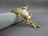 ANTIQUE LARGE 14KT YELLOW GOLD EXOTIC FLOWER BROOCH PIN SIMPLY AMAZING! #19766