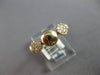 ESTATE .16CT DIAMOND 14KT YELLOW GOLD 3D ROUND CLUSTER FLOWER FUN RING