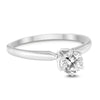 .40CT DIAMOND 14KT WHITE GOLD 3D CLASSIC ROUND SOLITAIRE 6 PRONG ENGAGEMENT RING