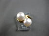 ESTATE AAA SOUTH SEA PEARL 14KT YELLOW GOLD CLASSIC CRISS CROSS LOVE RING 28165