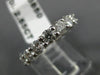 ESTATE 2.55CT ROUND DIAMOND 14K WHITE GOLD 3D CLASSIC SHARED PRONG ETERNITY RING