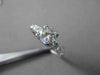 ANTIQUE 1.12CT ROUND DIAMOND PLATINUM FISHTAIL ENGAGEMENT RING G/H VS #23269