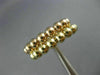 ESTATE 14KT YELLOW & ROSE GOLD HANDCRAFTED DOUBLE ETERNITY BEADED STACKABLE RING