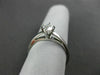 ESTATE MARQUISE DIAMOND 14KT WHITE GOLD SOLITAIRE ENGAGEMENT RING F VS #20206
