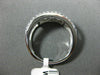 ESTATE 1CT DIAMOND 14KT WHITE GOLD CLASSIC 5 STONE DOUBLE ROW ANNIVERSARY RING