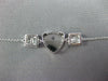 .45CT DIAMOND 18K WHITE GOLD 3D SQUARE INVISIBLE TRIANGULAR BY THE YARD BRACELET