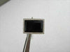 ANTIQUE RECTANGULAR 36.40CT BLACK ONYX DIAMOND 18K RING
