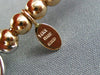 ESTATE 1CT DIAMOND 14KT WHITE & ROSE GOLD CHAMSA LUCKY FLEXIBLE ITALIAN BRACELET
