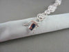 ANTIQUE 4.24CT WIDE FILIGREE 18KT DIAMOND ROUND BRACELET