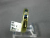 ESTATE .46CT DIAMOND & AAA SAPPHIRE 14KT YELLOW GOLD 3D ANNIVERSARY RING # 11157