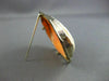 ANTIQUE LARGE OLD MINE DIAMOND 14KT WHITE GOLD FILIGREE CAMEO BROOCH PIN #11970