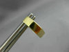 ESTATE .25CT DIAMOND 14K WHITE & YELLOW GOLD CLASSIC HUGGIE HOOP EARRINGS #6236