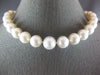 EXTRA LARGE .07CT DIAMOND & AAA SOUTH SEA PEARL 14KT WHITE GOLD ETOILE NECKLACE