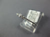 ESTATE SMALL .03CT DIAMOND 18KT WHITE GOLD 3D CLASSIC 3 STONE BEADED FUN RING