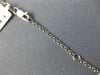 LARGE 1.75CT DIAMOND 14KT WHITE GOLD PRINCESS TWO IN ONE NECKLACE PENDANT #1584