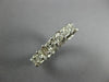 3.0CT DIAMOND 14K WHITE GOLD 3D PRINCESS ETERNITY WEDDING ANNIVERSARY RING 19900