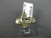 ESTATE 1.85CT MARQUISE CUT DIAMOND 14KT WHITE GOLD 3D GRADUATING ENGAGEMENT RING