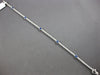 2.69CT DIAMOND & AAA SAPPHIRE 14K WHITE GOLD 3D CLASSIC ETERNITY TENNIS BRACELET