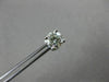 CLASSIC 1.07CT ROUND DIAMOND PLATINUM 4 PRONG 3D STUD EARRINGS F/G VS/SI1 #2048