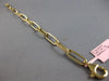 LARGE & LONG 1.58CT DIAMOND 14K YELLOW GOLD 3D CLASSIC OVAL LINK TENNIS BRACELET