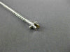 ANTIQUE .42CT MULTI CUT DIAMOND 18KT WHITE GOLD 3D FILIGREE LOVE BRACELET #19915