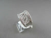 ESTATE WIDE 18KT 1.30CTW DIAMOND PAVE COCKTAIL ANNIVERSARY RING SIMPLY BEAUTIFUL