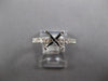 .91CT DIAMOND 18KT WHITE GOLD ROUND SIZEABLE ETERNITY SEMI MOUNT ENGAGEMENT RING
