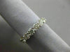 ESTATE 2.69CT DIAMOND 14KT WHITE GOLD SHARED PRONG CLASSIC ETERNITY WEDDING RING