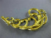 ESTATE LARGE TIFFANY & CO. 18K YELLOW GOLD CLASSIC FEATHER LEAF BROOCH PIN 26542