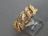 ESTATE .45CT DIAMOND 14KT ROSE GOLD CLASSIC 8MM LOVE KNOT MULTI LINK FUN RING