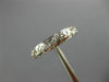 ANTIQUE .36CT DIAMOND 18KT WHITE GOLD FILIGREE ETERNITY ANNIVERSARY RING #1206