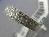 WIDE 3.50CT DIAMOND 18KT WHITE GOLD PRINCESS & ROUND ETERNITY ANNIVERSARY RING