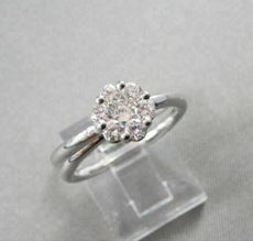 ANTIQUE WIDE E-F VVS FLOWER .62CT DIAMOND 14KT GOLD RING ONE OF A KIND!!!!!!!!!!