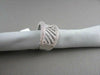 ESTATE WIDE 18KT 1.30CTW DIAMOND PAVE COCKTAIL ANNIVERSARY RING SIMPLY BEAUTIFUL