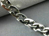 ESTATE LONG 14KT WHITE GOLD CLASSIC SOLID HANDCRAFTED ITALIAN BRACELET #22780