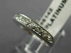 ANTIQUE .50CT OLD MINE DIAMOND PLATINUM CLASSIC WEDDING ANNIVERSARY RING #6142