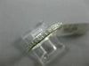 ESTATE .21CT DIAMOND 14KT WHITE GOLD 3D SEMI ETERNITY WEDDING ANNIVERSARY RING