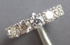 ESTATE 3.60CT DIAMOND 14K WHITE GOLD ROUND 4MM ETERNITY WEDDING ANNIVERSARY RING