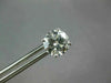 LARGE 2.62CT AAA MOISSANITE 14KT WHITE GOLD SOLITAIRE 4 PRONG STUD EARRINGS 2909