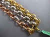 EXTRA LARGE & LONG 1.50CT DIAMOND 14K TRI COLOR GOLD MULTI ROW TOGGLE BRACELET