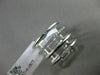 ESTATE LARGE .15CT DIAMOND 18K WHITE GOLD 3D MULTI ROW ETOILE CIRCULAR LOVE RING