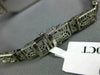 ANTIQUE ART DECO WALTHAM OLD MINE DIAMOND 14KT WHITE GOLD FILIGREE LADIES WATCH