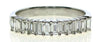 .84CT DIAMOND 18KT WHITE GOLD 3D BAGUETTE CLASSIC SHARED PRONG ANNIVERSARY RING