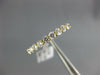 ESTATE .51CT DIAMOND 18KT YELLOW GOLD 9 STONE ROUND SHARE PRONG ANNIVERSARY RING