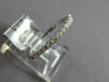 .33CT DIAMOND 18K WHITE GOLD 3D ROUND 2mm SEMI ETERNITY WEDDING ANNIVERSARY RING