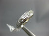 .35CT DIAMOND 14KT WHITE GOLD 3D PRINCESS 5 STONE FILIGREE ANNIVERSARY RING 1337